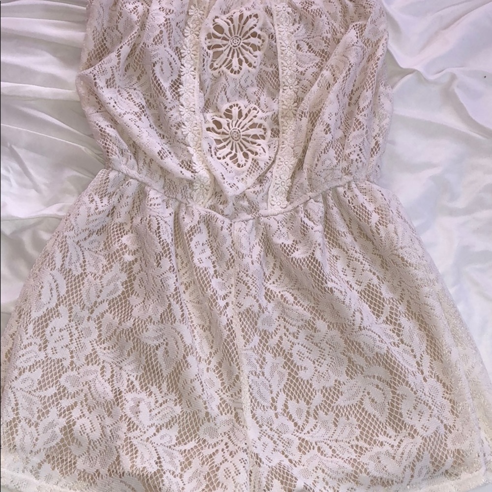 White romper